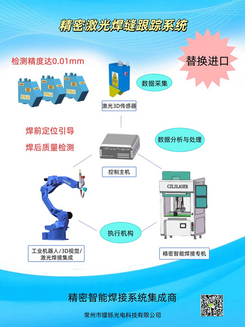 告別焊接偏差！鐳爍激光焊縫跟蹤傳感器，精準定位高效作業(yè)